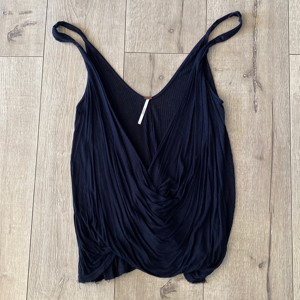 Black Free People Tank